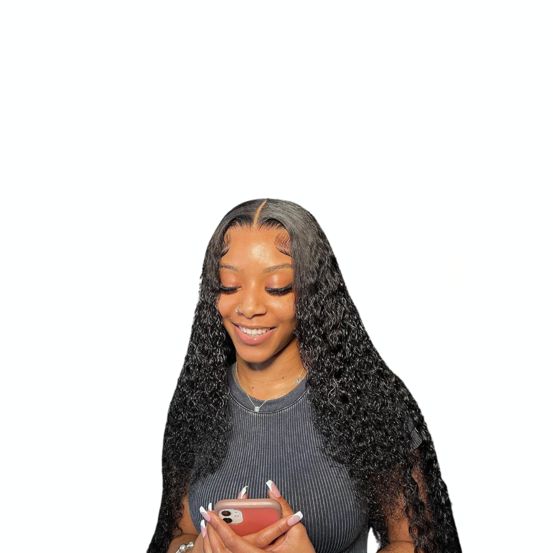 Caribbean Curly Closure HD Wigs