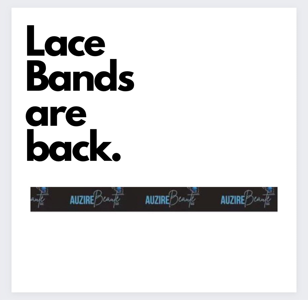 LACE BANDS